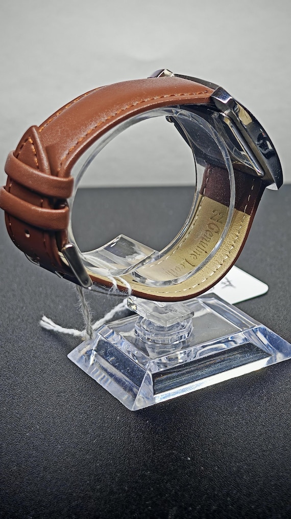 Kenneth Cole Reaction Rectangular Watch with Brow… - image 6