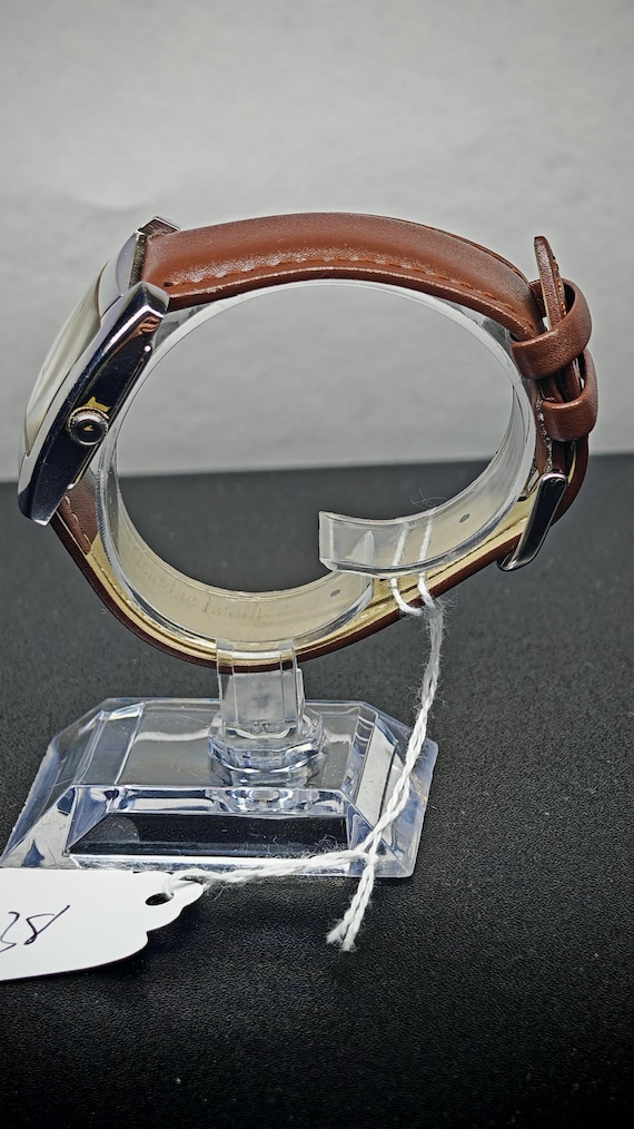 Kenneth Cole Reaction Rectangular Watch with Brow… - image 2