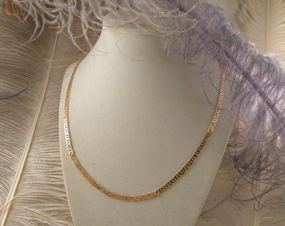 Gucci 22 Inch Gold Filled 4mm Chain Etsy
