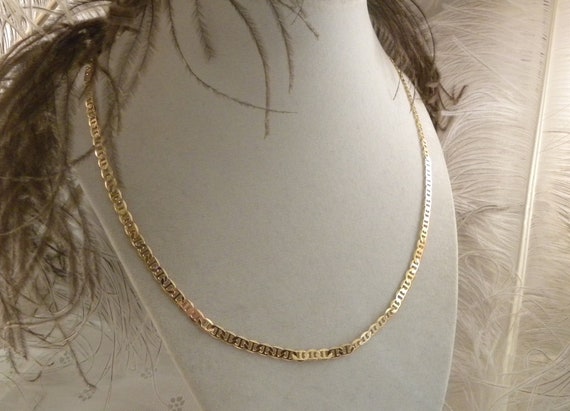 Gucci 22 Inch Gold Filled 4mm Chain Etsy