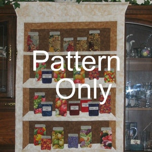 Country Cupboard Wall Hanging Pattern Only