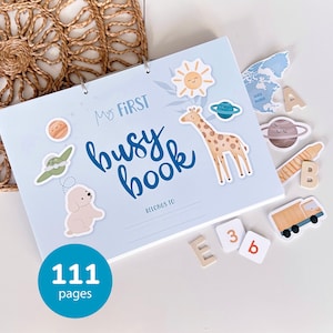Busy Book for Boys: Kids Quiet Book | Learning Binder (Printable PDF)