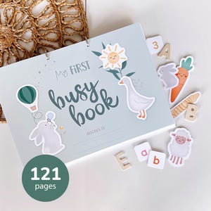 Carpeta de aprendizaje para niños pequeños: Mi primer libro de actividades (PDF digital)