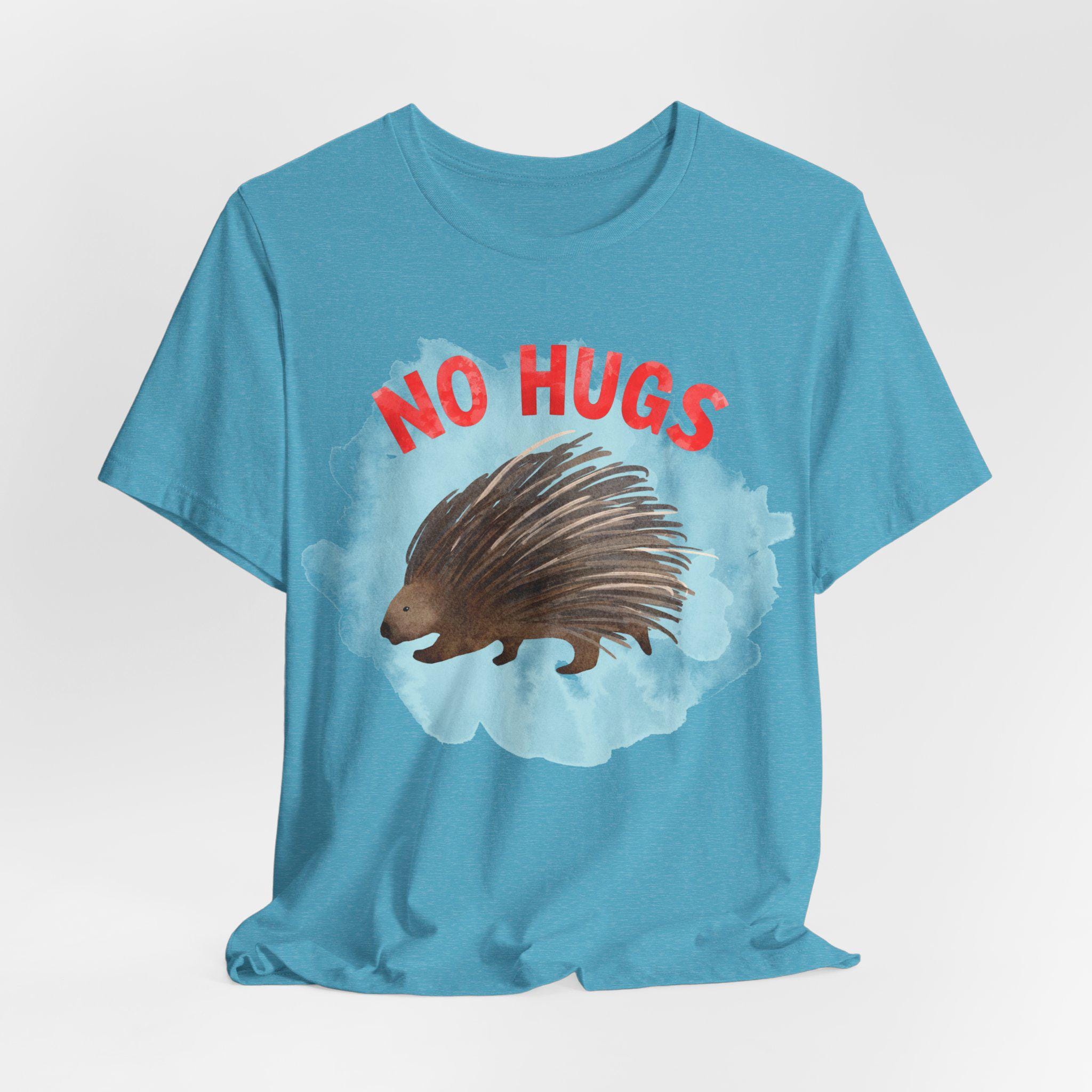 Porcupine not a hugger shirt - Etsy sterreich