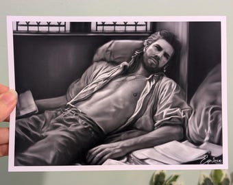 Gale - "Peaceful rest" - Baldur's Gate 3 print - Digital drawing