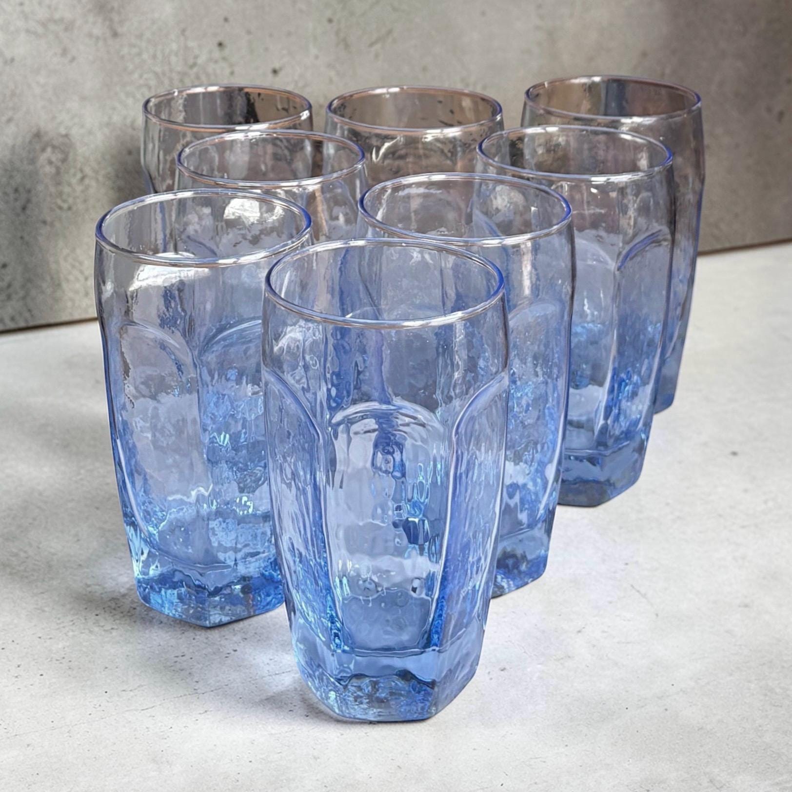 Vintage Textured Drinking Glasses - Etsy display picture 1