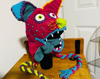 Crochet Dante the Spirit Dog from Cocoa