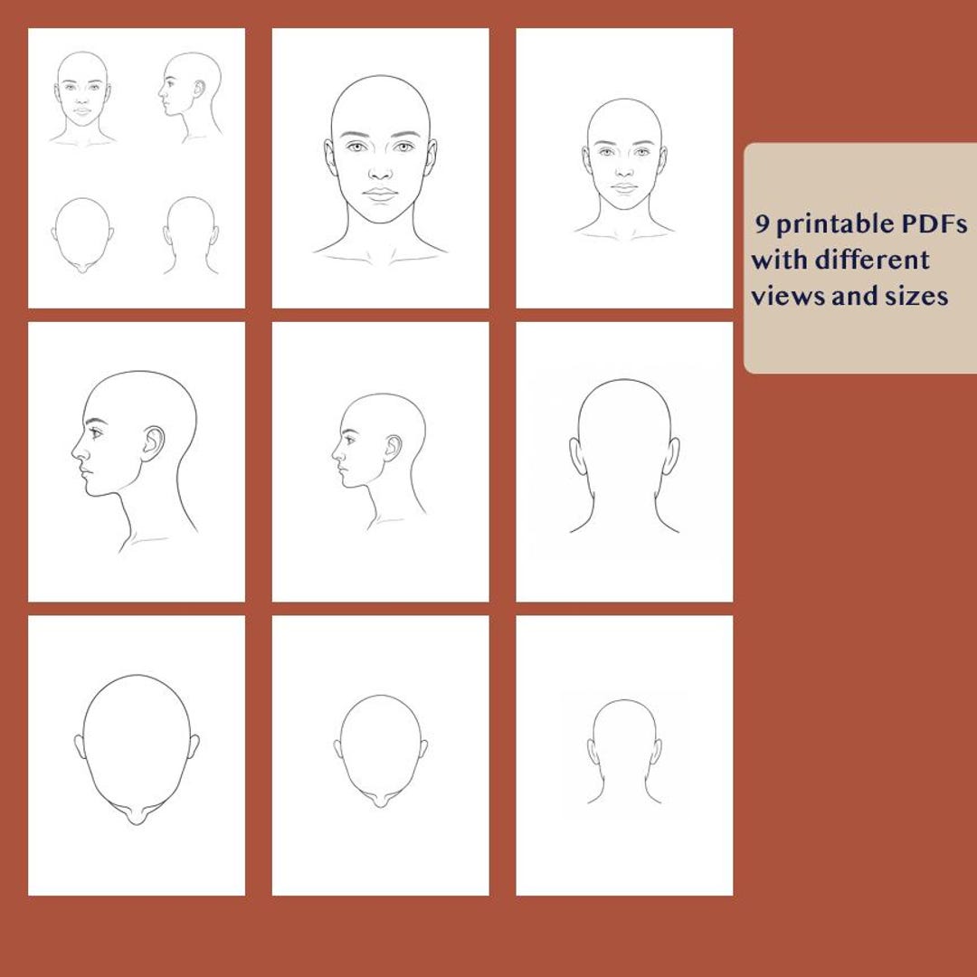 Basic Head Sheet Package for Hairstylist and Beauty Professionals - Etsy