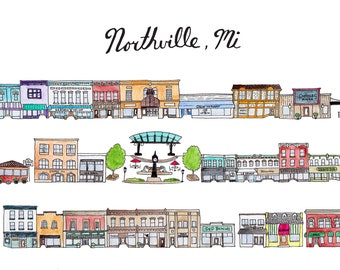Northville Michigan Etsy
