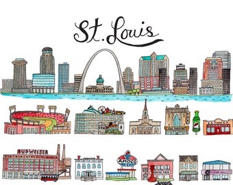 Saint Louis  print