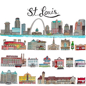 St Louis, MO Print
