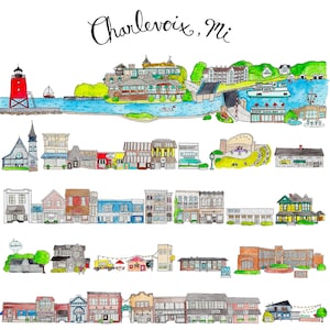Charlevoix, Michigan Print