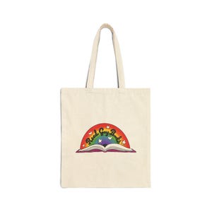Read Gay Books Tote Bag, Eco-Friendly Canvas Bag for Readers, Gift for Bookworms, Literary Tote, Everyday Shopping Bag