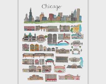 Chicago, IL Print