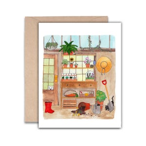 Greenhouse Card - 4 x 5 Blank