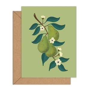 Biglietto pere - 4x5 vuoto