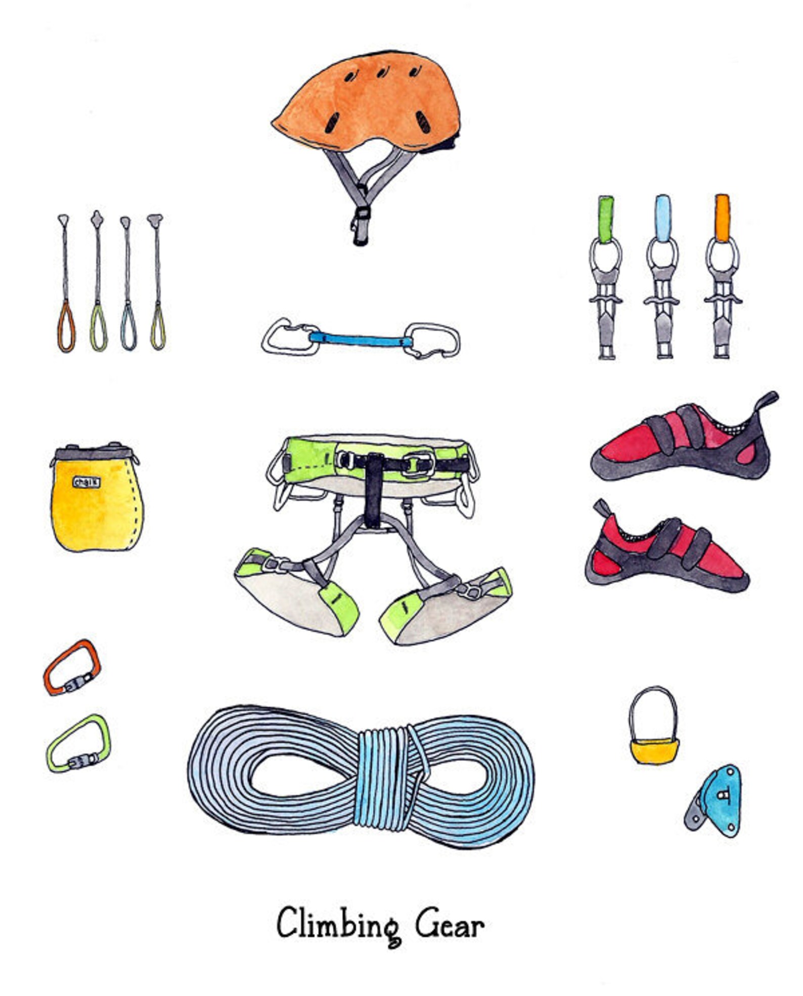 Climbing Gear Etsy