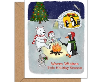 Warm Wishes this Holiday Season Card