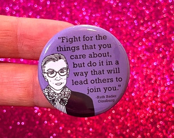 Ruth Bader Ginsburg 1.25" Button