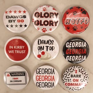 UGA/Georgia Gameday Pins