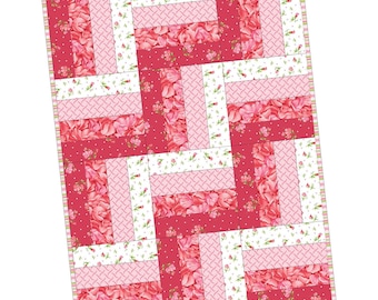 Babe in the Woods Flannel Too Rail Fence Pod Precut Quilt Kit by Maywood Studio POD-MAS03-BIW2