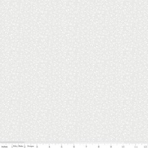 Floret by Riley Blake Designs Tone on Tone Mini Floral 100% Cotton Quilt Fabric by the 1/2 yard #C675-OFF WHITE