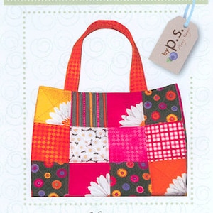 Chubby Charmer large Bag by Penny Sturges 5&quot; squares friendly 14&quot; x 18&quot; x 10&quot; deep Handbag, Tote