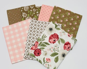 Lovestruck by Lella Boutique for Moda sold by the Fat Quarter FQ Bundle of   7