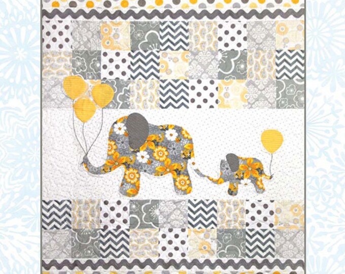 Mommy & Me by Colette Belt Elephant Quilt Pattern QP Designs QP1401 40