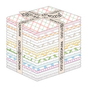 Kimberbell Basics lullaby by Maywood Studio 100% Cotton Quilt Fabric sold by the Fat Quarter Bundle of 20 PCS. #FQ-MASKBB-lull