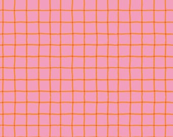 Winnie Pooh 100 Aker Woods Picnic Plaid by Riley Blake Designs sold by the 1/2 yard #C15176-PINK