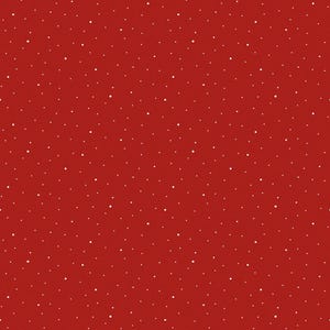 Dapple Dot by Riley Blake Polka Dot, Pin Dot, Scattered dot, 100% Cotton Quilt Fabric by the 1/2 yard #C640-BARN RED