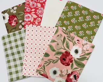 Lovestruck by Lella Boutique for Moda sold by the Fat Quarter FQ Bundle of   7