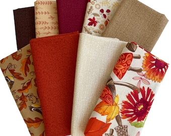 Forest Frolic by Robin Pickens for Moda Autumn Fall 100% Cotton Quilt Fabric FQ Fat Quarter Bundle of 9