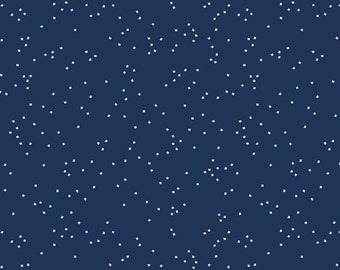 Riley Blake Basic Blossom NAVY BLUE  100% Quilt  cotton  Blender  by the 1/2 yard #C715 NAVY