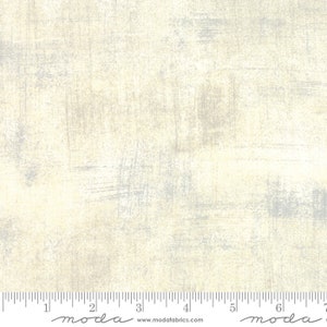 Grunge Basics Creme  Moda  100% cotton quilt fabric by the 1/2 yard #30150 270