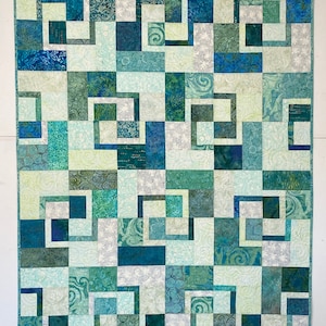 Bent Bento by Material Girlfriends Layer cake Friendly Nine layout Options! Multiples sizes 51" x 68"