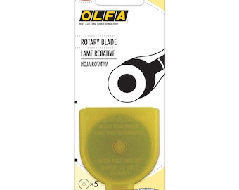 OLFA Rotary Blades 45 mm (5) per pack Replacement Blades tungsten steel