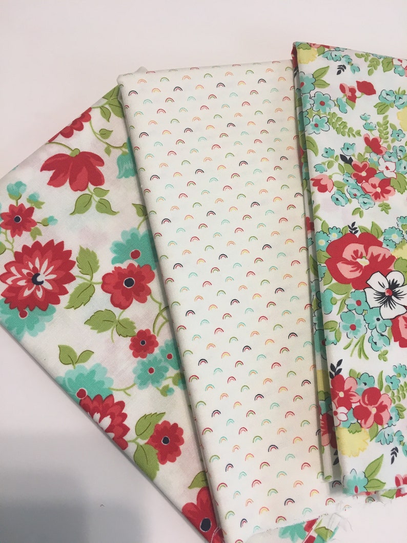 Shine on by Bonnie & Camille for MODA Cotton Quilt Fabric Fat Etsy