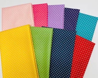 Swiss Dot by Riley Blake Designs Sold by the 9 Fat Quarter Bundle or 1/2 yard Bundle or 1 yard bundle POLKA DOT