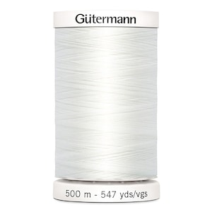 Gutermann Sew All Polyester Thread 1 Spool 547 Yds. #20 Gutermann #1