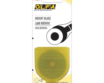 OLFA Rotary Blades 45 mm (2) per pack Replacement Blades tungsten steel