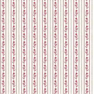 Red Delicious Red and White for Riley Blake Designs 100% Cotton Fabric Sold by the 1/2 Yard # C15664 CLOUD