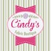 Owner of <a href='https://www.etsy.com/shop/Cindysfabricboutique?ref=l2-about-shopname&from_page=listing' class='wt-text-link'>Cindysfabricboutique</a>