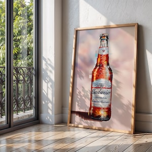 絵画　バドワイザー Budweiser Artwork - Etsy