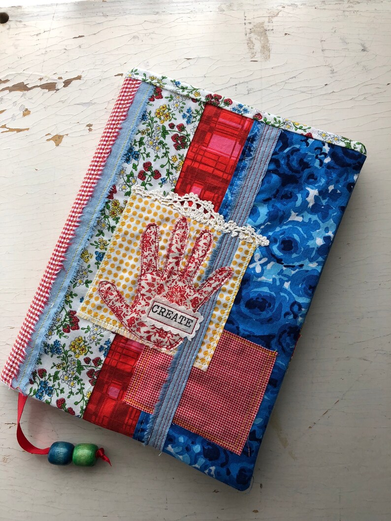 Fabric Journal Composition Notebook Covered Art Journal Etsy