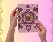 Henna design Pack Vol.1, Printable Mehndi & Mandala Patterns, Digital Coloring Pages / Stencils