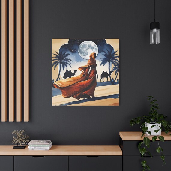 Matte Canvas, Stretched, 1.25".  Sizes 12"X9", and 36"X36"