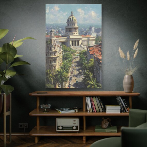 Capitolio, Caracas Canvas Art: Cityscape Home Decor
