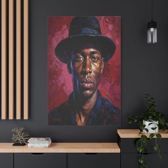 Midnight Jazz: Soulful Male Portrait